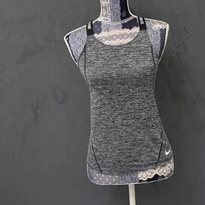 Nike Big Girls Dry Dri-FIT Grey Training Tank Top AH3955-010 Size Large Athletic - Picture 1 of 8