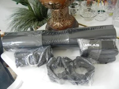 5 PK OLYMPIC BARBELL QUICK RELEASE LOCKDOWN CLAMPS SQUAT FOAM PAD LIFTING STRAPS - Image 1 of 4