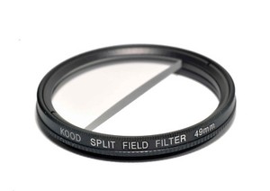 2 dioptrías pequeños defectos a lo largo de la Corte Filtro de campo de Split 82mm dañado