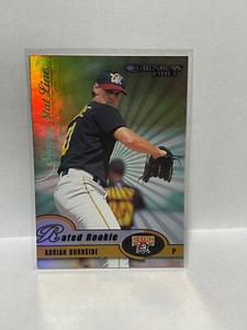 2003 Donruss Stat Line "National Atlantic City" embossed ADRIAN BURNSIDE #d  1/1