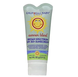 California Baby Summer Blend Sunscreen Spf 30+ 2.9 oz - Picture 1 of 2