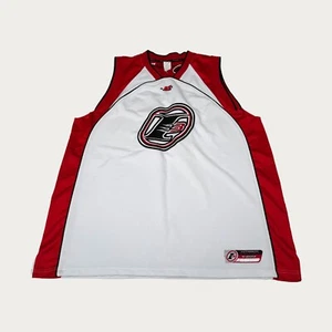 Camiseta sin mangas blanca vintage Reebok Allen Iverson I3 Answer Question para hombre XL 76ers - Imagen 1 de 6