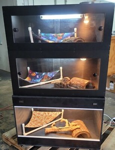 stackable reptile enclosures