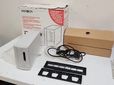 Minolta Dimage Scan Dual Model F-2400 35mm Digital Film Slide Scanner NOS in Box - Image 1 of 4