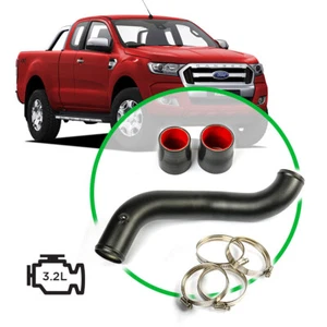 SAAS Intercooler Cold Side (BLACK) FOR Ford Ranger/Mazda BT50 3.2L 2011-2020 - Picture 1 of 1