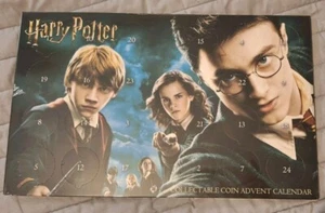 Harry Potter Collectable Coin Advent Calendar - Limited Collectible Gift Sealed - Picture 1 of 5