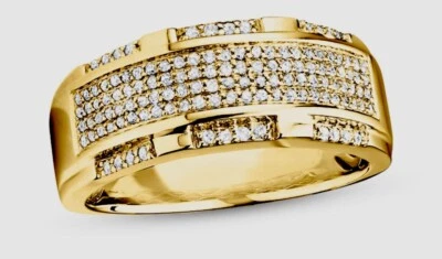 Anillo oro 10k hombre Foto 1 de 4