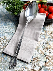 GORHAM CHANTILLY Sterling Silver Flatware Long Serving Basting Spoon Mixing Soup - Picture 1 of 8