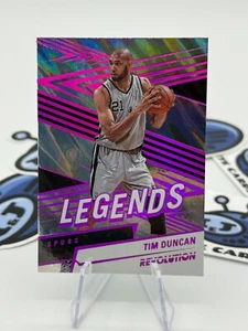 2024-25 Panini Revolution Tim Duncan Legends /10 LAVA San Antonio Spurs #161 - Picture 1 of 3
