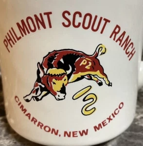 Boy Scouts America BSA Philmont Scout Ranch Cimarron Vintage Coffee Cup Mug Used - Picture 1 of 8