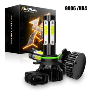 Pair of 9006 HB4 LED Headlight Kit Super Bright Low Beam Bulbs Canbus White - Picture 1 of 12