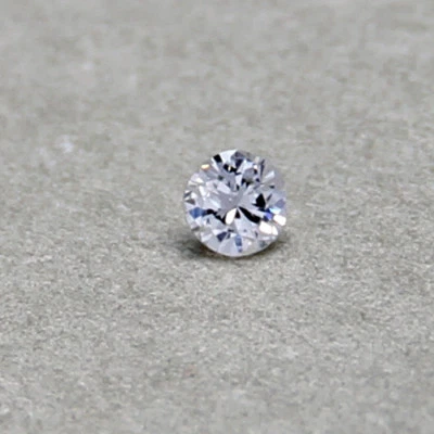 Natürlicher Diamant 0,01ct 1,3mm - 1,4mm G-H / I Brillant 1,5mm Brilliant - Image 1 of 3
