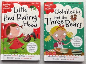 2 x Books Little Red Riding Hood and Goldilocks and the Three Bears - Picture 1 of 10