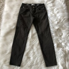 Closed Jeans Organic Cotton Green Skinny Stretch Womens Size 26 Made in Italy
