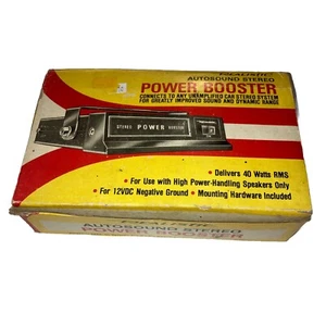 Amplificador de potencia estéreo de sonido automático realista vintage NUEVO 12-1860 - Imagen 1 de 6