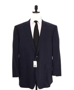 $3,495 ERMENEGILDO ZEGNA - Solid NAVY SU MISURA Wool Blazer - 50R US - Picture 1 of 13