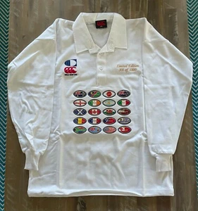 2003 Rugby World Cup LIMITED EDITION Official Canterbury Jersey - w/Certificate - Photo 1/12