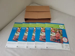 CASE of 125 Sheets HP Q5498A Semi-Gloss Everyday Photo Paper 8.5 x 11" 45lb - Afbeelding 1 van 7
