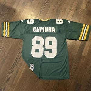 Green Bay Packers Chmura Jersey Mens Size 48 Starter Green Mark Chumura - Picture 1 of 8