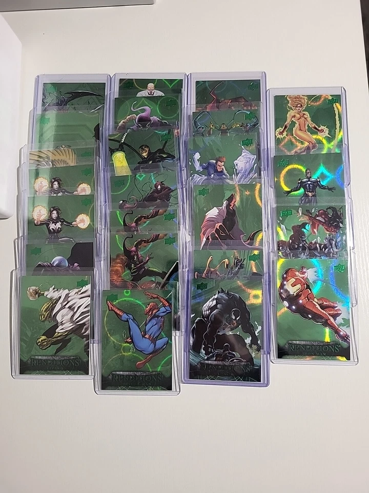 2024 UD Marvel Spider-Man Rendiciones Duende Verde #/399 - ELIGE TU TARJETA- Foto 1 de 1