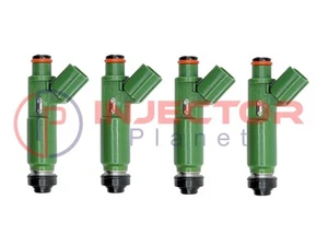 Set of 4 DENSO 3780 Injector 00-04 Toyota Corolla 1.8L CE /LE / S  23250-0D040 - Picture 1 of 5