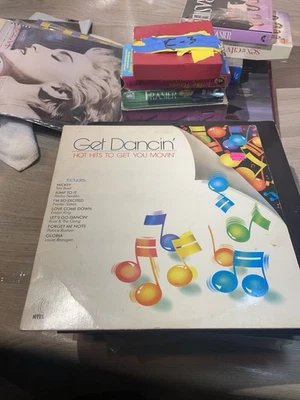 Various Get Dancin' (Vinyl, 1983) K-Tel TU 3110 Good LP Record Album - Image 1 of 4