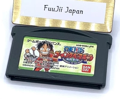 One Piece Going Baseball GBA Japanese Gameboy Advance BANDAI Cleaned Tested - Image 1 of 4