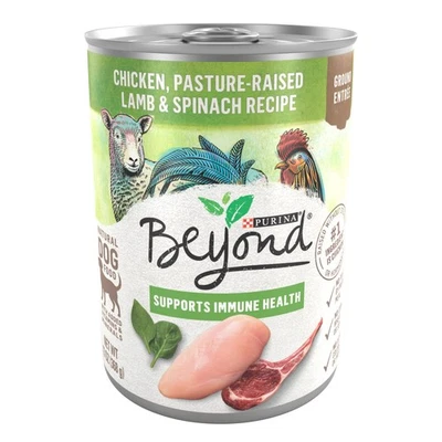 Purina Beyond Chicken & Lamb Grain Free Wet Dog Food 12 Cans 13 oz - Image 1 of 4