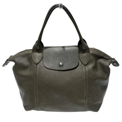 Longchamp Pliage Cuir 1512 757 P42 Bolso de Mano Talla S Envío Gratis [Usado] Foto 1 de 4