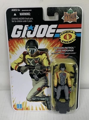 GI Joe 25 Aniversario Python Patrol Guardia Carmesí Elite Trooper, Nuevo, MOSC Foto 1 de 4