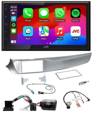 JVC Bluetooth USB Lenkrad 2DIN DAB Autoradio für Alfa Giulietta 2010-2014 940 si - Bild 1 von 4