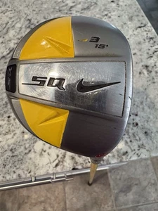Nike SQ SasQuatch 3 Wood, 15 Deg Diamana Graphite RH Stiff Flex Shaft w/Cover - Picture 1 of 16