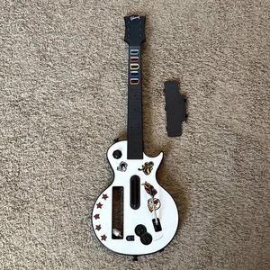 Untested Nintendo Wii Guitar Hero Les Paul Wireless Red Octane Guitar 95125.805 - Picture 1 of 10