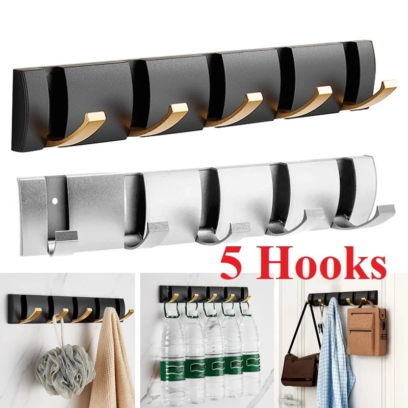 Space Saving Coat Hanger 2 Pack Wall Mounted Coat Racks - 15.75 Inch ...