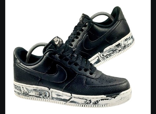 Nike Air Force 1'07 LV8 Black Marble (2018) Uomo Taglia 8 Donna Taglia 9 5