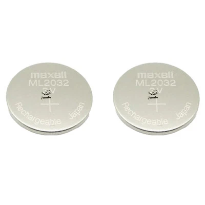 Brand New ML2032 Rechargeable 3V Battery 2-Pack - Image 1 of 2