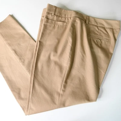 DRESSBARN Tan Pants with Pockets - Size 16 - NWOT - Image 1 of 4