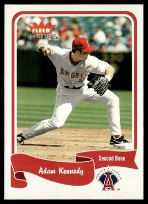 2004 Fleer Tradition Adam Kennedy Anaheim Angels #163 - Image 1 of 2