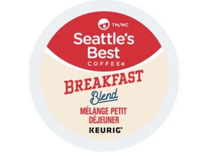 Seattle's Best Breakfast Blend Coffee 24 to 180 Keurig K cups Pick Any Size - Picture 1 of 3