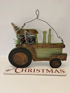 Hobby Lobby Frohe Weihnachten Traktorschild - Bild 1 von 2