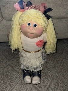little people kids (2017) lemon double pony cabbage patch soft sculputure - Bild 1 von 7