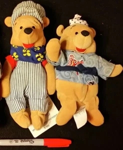 Choose One~DISNEY STORE JAPANESE OUTFIT & Other POOH PLUSH-ship free - Picture 1 of 3