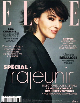 ELLE France 31 January 2020 MONICA BELLUCCI Justin Bieber MAARTJE VERHOEF @ NEW - Image 1 of 4