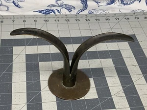 Vintage Brass Lily Candle Holder Ystad Metall Sweden 🇸🇪 (A1) - Picture 1 of 10