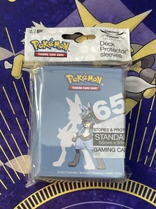 Pokemon Ultra Pro Deck Protector Sleeves - Lucario - Picture 1 of 2