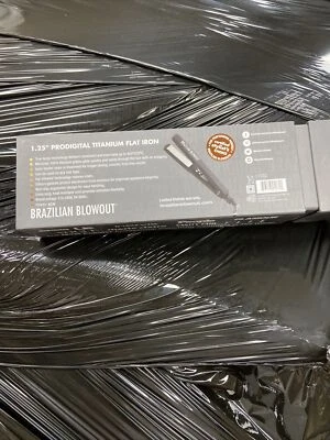 Plancha Brasileña Blowout Modelo 11T22 Prodigital Titanio, 1.25". NUEVO PRECINTADO Foto 1 de 4