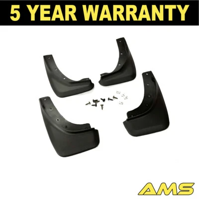 Direct Fit Mudflaps FR RR For Volvo S40 2004-2012 AMS - Image 1 of 4