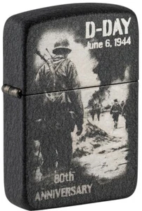 Zippo 46261 80th Anniversary D-Day Collectible Numbered to 10000 New+FREE FLINT - Picture 1 of 9