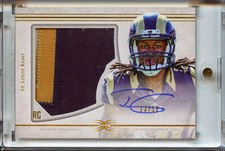 Topps - Difinitive - Rookie Autographed Card - Todd Gurley (013/050)