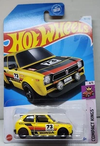 Hot Wheels 1973 Honda Civic Custom  #4/5  2022 Compact Kings/Malaysia  - Picture 1 of 3